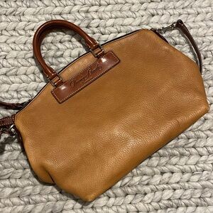 Vintage Dooney & Bourke Handbag- Genuine Florentine Vaccheta Leather